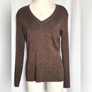 Chico’s metallic sweater